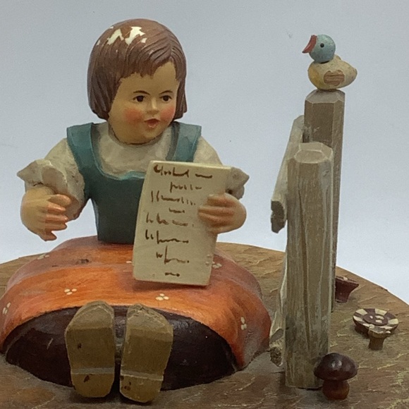 Vintage Swiss Anri Thorens Wood Music Box - Picture 2 of 16